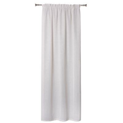 Zasłona z taśmą LINE 140 x 260 cm beige