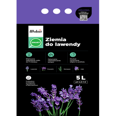 Ziemia do lawendy 5 l półpaleta Wokas