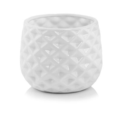 Osłonka ceramiczna biała 13 cm
