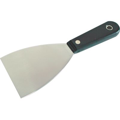 Szpachelka 100 mm polerowana rękojeść plastikowa