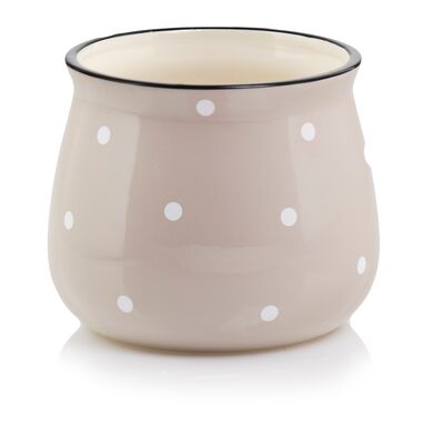 Osłonka ceramiczna kremowa 10 cm