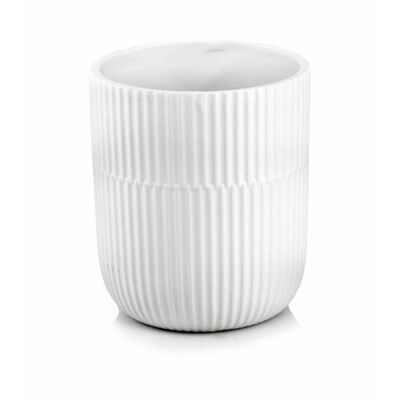 Osłonka ceramiczna white mat 15 cm