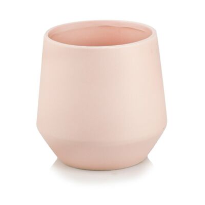 Osłonka ceramiczna pink mat 15 cm