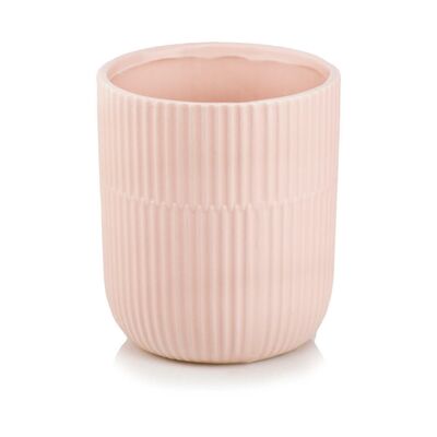 Osłonka ceramiczna pink mat 15 cm