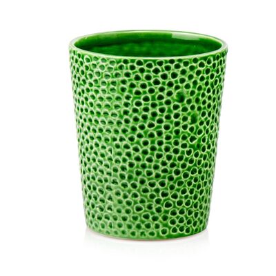 Osłonka ceramiczna zielona 11 cm