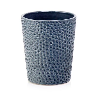 Osłonka ceramiczna turkusowa ciemna 11 cm
