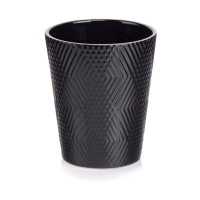 Osłonka ceramiczna czarna 15 cm