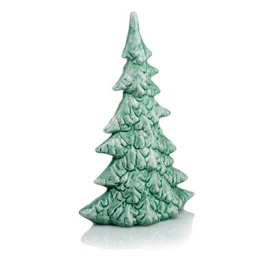 Figurka ceramiczna Choinka 29 cm zielony