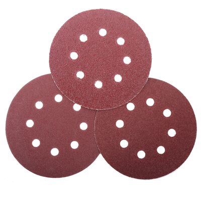 Krążki ścierne na rzep z otworami 125 mm gradacja 150 5 sztuk Proline