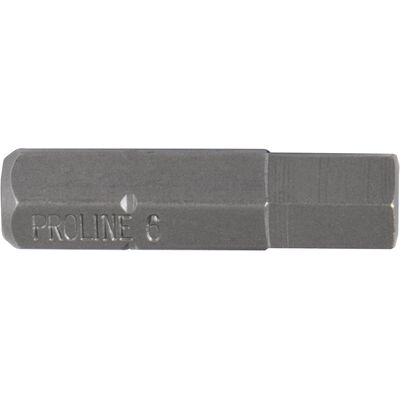 Końcówka 1/4" 6-kątna 3 mm l = 25 mm 2 sztuki CRV PROLINE