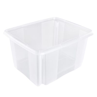 Skrzynka obrotowa EMIL transparentny 24 l