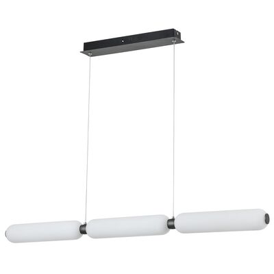 Lampa wisząca Catkin czarny mat LED 3x 8W