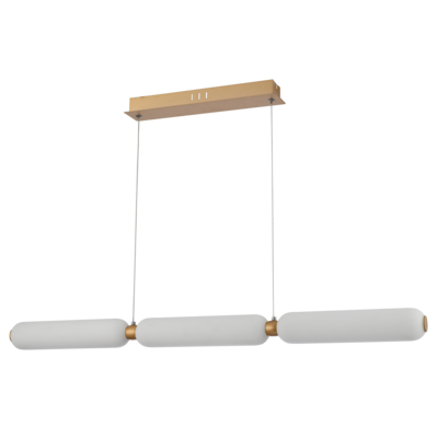 Lampa wisząca Catkin złoty LED 3x 8W