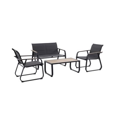 Zestaw ogrodowy Mesa sofa 2 fotele i stół