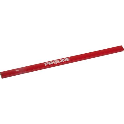 Ołówki stolarskie hb czerwone komplet 12 sztuk Proline