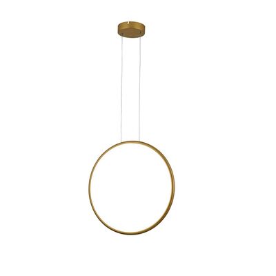 Lampa wisząca Ragi złoty mat LED 28W