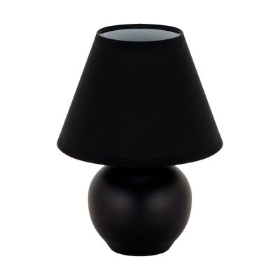 Lampka stołowa GALA E14 black STRÜHM