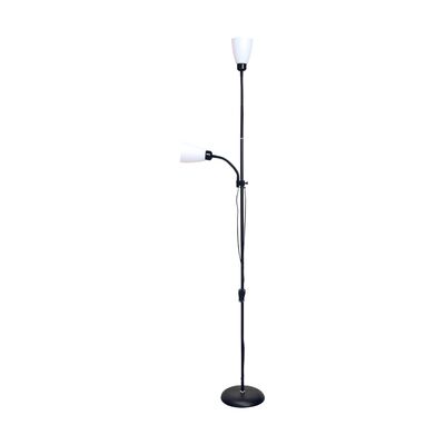 Lampa podłogowa MADER 2 x E27 black STRÜHM