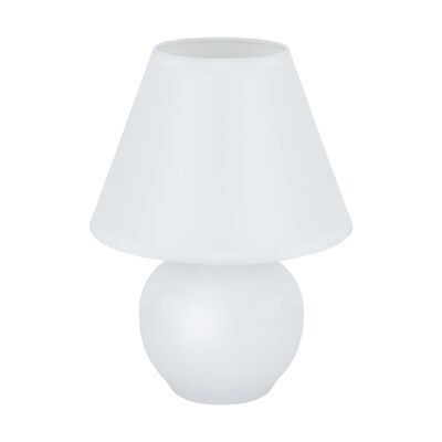 Lampka stołowa GALA E14 white STRÜHM