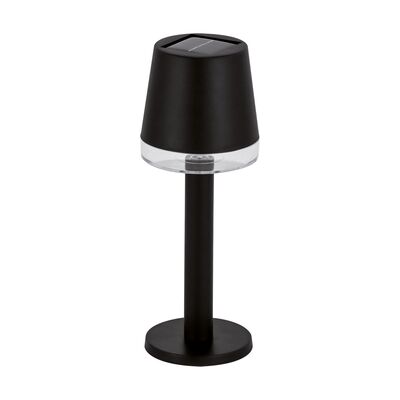 Lampa solarna TULIA led 0,2 w BLACK ww strühm