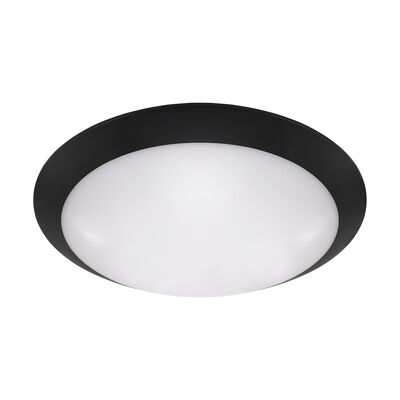Plafoniera hermetyczna METYS 2xE27 black strühm