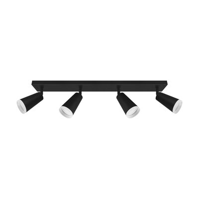 Oprawa ścienno-sufitowa SANA GU10 4L black strühm
