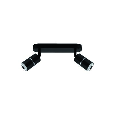 Oprawa ścienno-sufitowa dior SPT GU10 2L black/chrome strühm