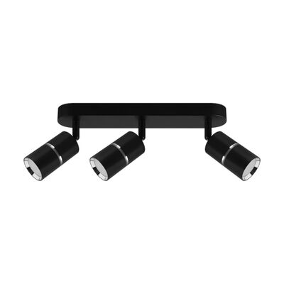 Oprawa ścienno-sufitowa dior SPT GU10 3L black/chrome strühm
