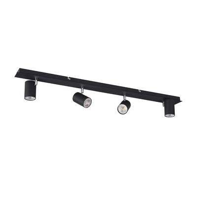 Lampa sufitowa Evalo 4xGU10 10 W czarny