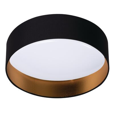 Plafon RIFA LED WW czarno-złoty