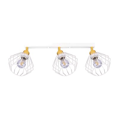 Lampa sufitowa DEBE KingBerry 3xE27 10 W biały/złoty