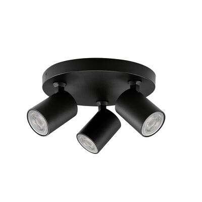 Lampa sufitowa DONO KingBerry 3xGU10 10 W czarny