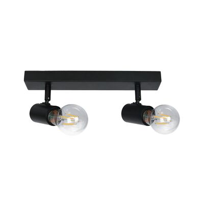 Lampa sufitowa DOLG KingBerry 2xE27 13 W czarny