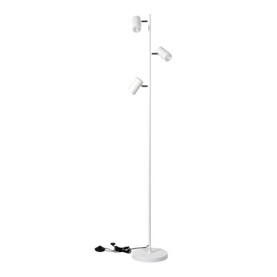 Lampa podłogowa Evalo 3xGU10 10 W biały