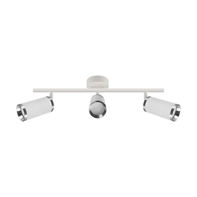 Oprawa ścienno-sufitowa FRIDA SPT GU10 3I  white/chrome strühm