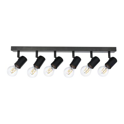 Lampa sufitowa DOLG KingBerry 6xE27 13 W czarny