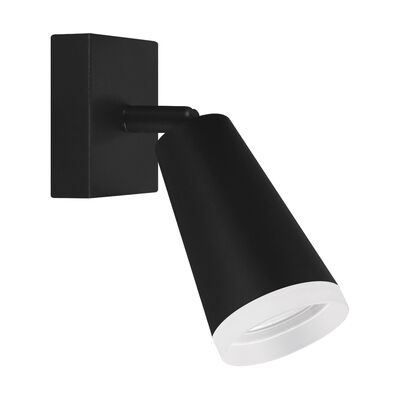 Oprawa ścienno-sufitowa SANA GU10 1D black strühm