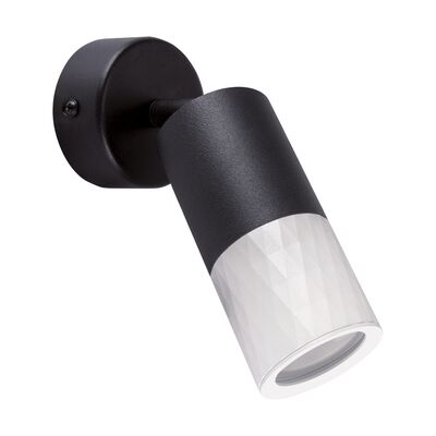 Oprawa dekoracyjna PIANO SPT GU10 black/ white