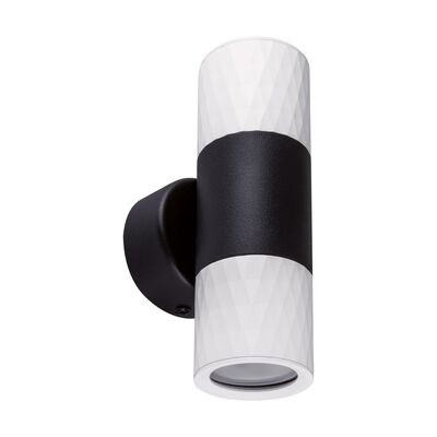 Oprawa dekoracyjna PIANO  WLL 2xGU10 black/ white