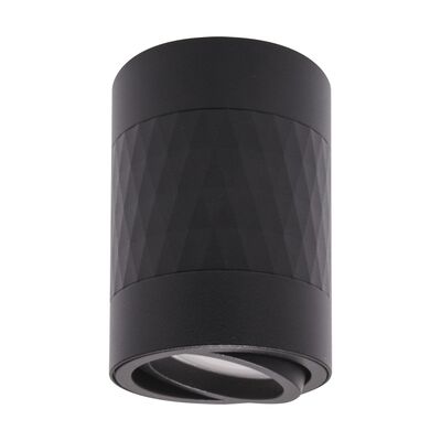 Oprawa sufitowa PIANO D WL GU10 black strühm