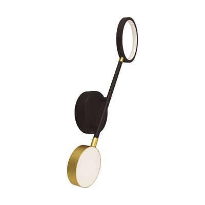 Oprawa dekoracyjna OMEGA LED I 10 W black/gold nW strühm