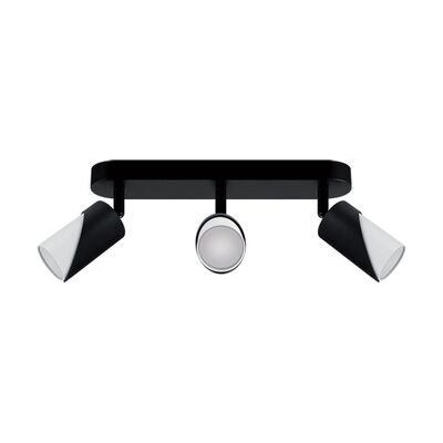 Oprawa ścienno-sufitowa ZEBRA SPT GU10 3L black/ white strühm