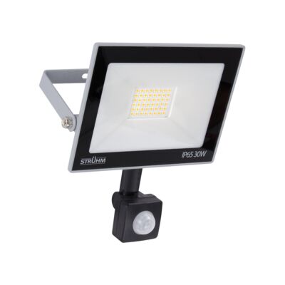 Naświetlacz z czujnikiem ruchu KROMA led S 30 w GREY neutralna biel NW STRÜHM