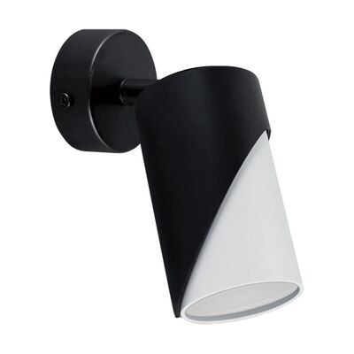 Oprawa ścienno-sufitowa ZEBRA SPT GU10 black/ white strühm