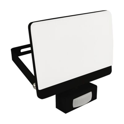 Naświetlacz z czujnikiem ruchu BRYZA LED S 30 W black neutralna biel nW strühm