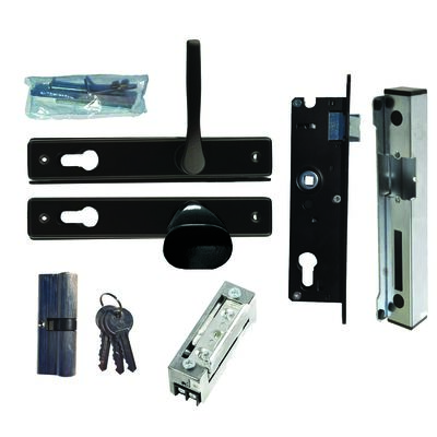 Zestaw elementów do furtki z elektrozaczepem Polbram