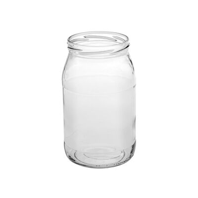 Słoiki 900 ml bez nakrętki 6 sztuk