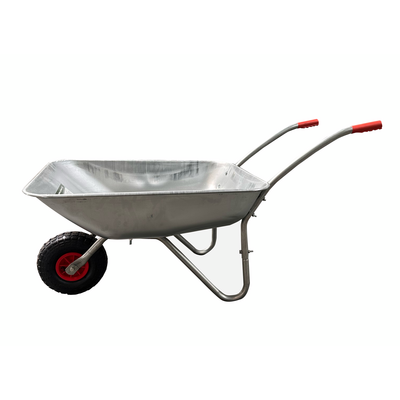 Taczka ogrodowa ocynkowana 80 l 123 x 61 x 67 cm