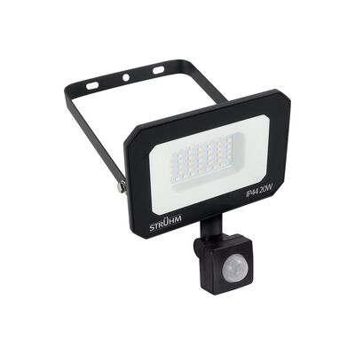Naświetlacz z czujnikiem ruchu ASTON LED S 20 W black nW strühm