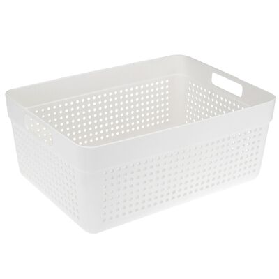 Organizer Terra 32,5 x 23,5 x 14 cm 1250 ml biały